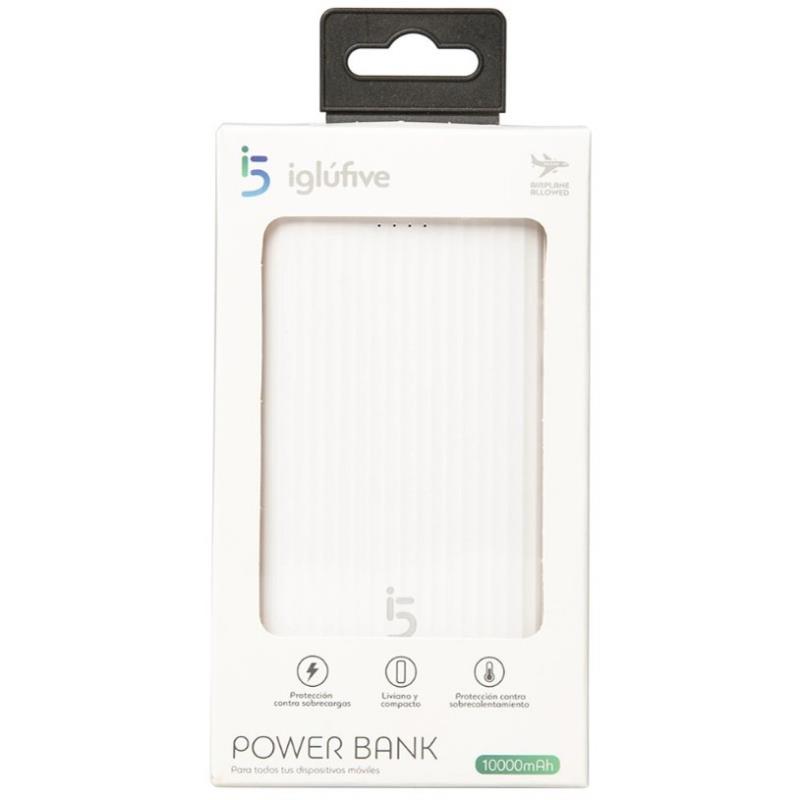 CARGADOR PORTATIL IGLUFIVE 10.000MAH