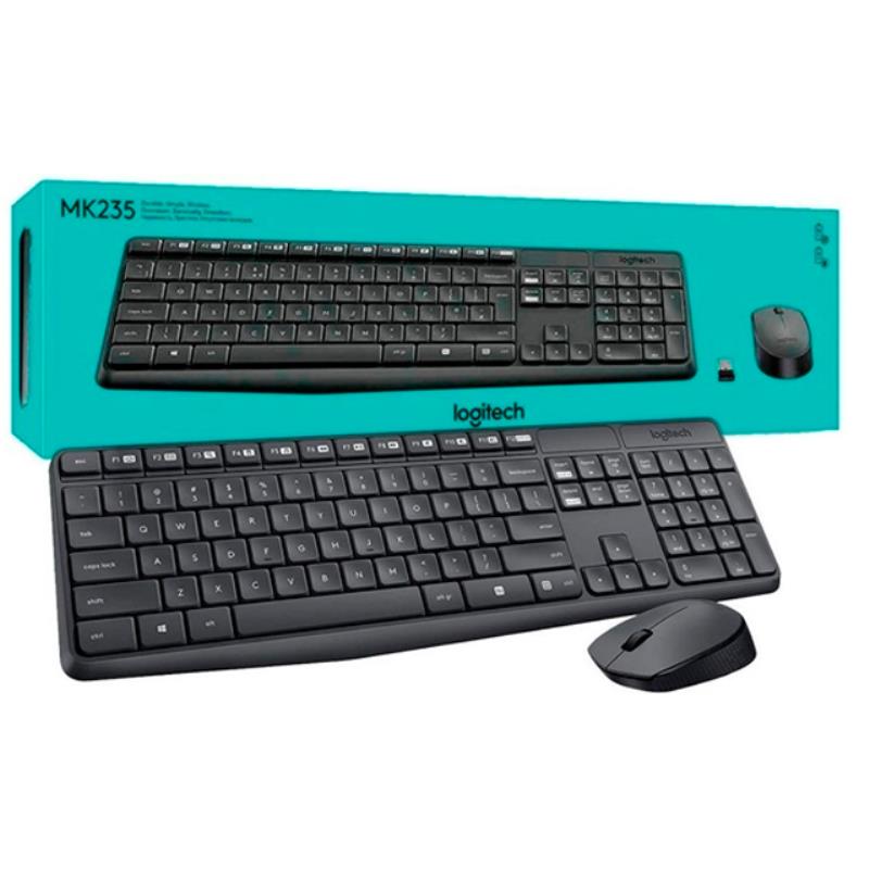 TECLADO INALAMBRICO LOGITECH MK 235 - ORIGINAL