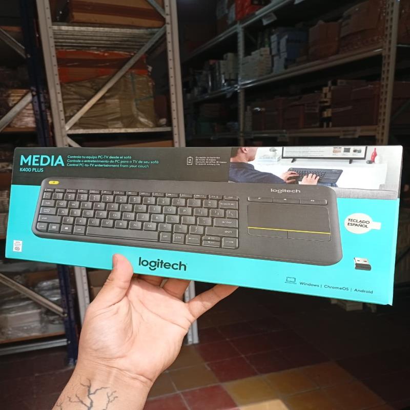 TECLADO LOGITECH K400 PLUS